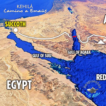¿Por dónde cruzó Israel el Mar Rojo?