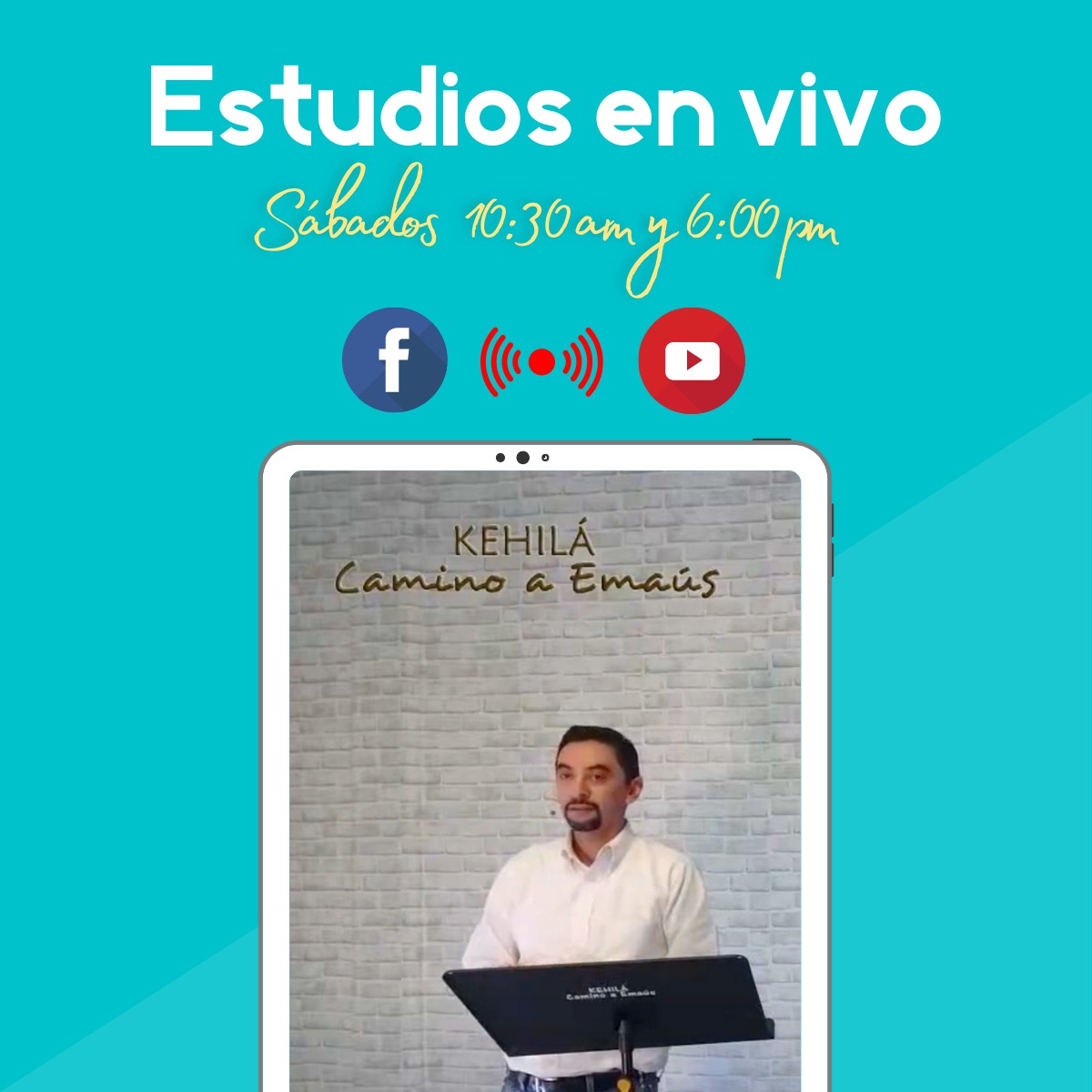 Estudios en vivo de la Tora